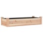 vidaXL Hochbeet mit Einsatz 120x45x25 cm Massivholz Tanne vidaXL Hochbeet mit Einsatz 120x45x25 cm Massivholz Tanne