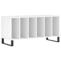 vidaXL Plattenschrank Weiß 100x38x48 cm Holzwerkstoff