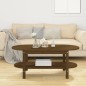 vidaXL Couchtisch Honigbraun 110x55x45 cm Massivholz Kiefer vidaXL Couchtisch Honigbraun 110x55x45 cm Massivholz Kiefer