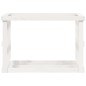 vidaXL Outdoor-Kaminholzregal Weiß 108x52x74 cm Massivholz Kiefer vidaXL Outdoor-Kaminholzregal Weiß 108x52x74 cm Massivholz Kiefer