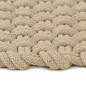 vidaXL Teppich Rechteckig Natur 180x250 cm Baumwolle vidaXL Teppich Rechteckig Natur 180x250 cm Baumwolle