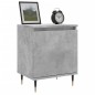 vidaXL Nachttische 2 Stk. Betongrau 40x30x50 cm Holzwerkstoff vidaXL Nachttische 2 Stk. Betongrau 40x30x50 cm Holzwerkstoff