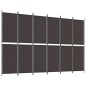 vidaXL 6-tlg. Paravent Braun 300x200 cm Stoff vidaXL 6-tlg. Paravent Braun 300x200 cm Stoff