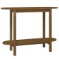 vidaXL Konsolentisch Honigbraun 110x40x80 cm Massivholz Kiefer vidaXL Konsolentisch Honigbraun 110x40x80 cm Massivholz Kiefer