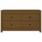 vidaXL Beistellschrank Honigbraun 100x40x54 cm Massivholz Kiefer vidaXL Beistellschrank Honigbraun 100x40x54 cm Massivholz Kiefer