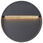 vidaXL Außenwandleuchten 2 Stk. LED 3W Schwarz Rund vidaXL Außenwandleuchten 2 Stk. LED 3W Schwarz Rund