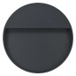 vidaXL Außenwandleuchten 2 Stk. LED 3W Schwarz Rund vidaXL Außenwandleuchten 2 Stk. LED 3W Schwarz Rund