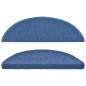 vidaXL 15 Stk. Treppenmatten Blau 56 x 17 x 3 cm vidaXL 15 Stk. Treppenmatten Blau 56 x 17 x 3 cm