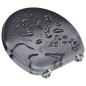 Toilettensitz WC-Sitz MDF Wassertropfen Design Toilettensitz WC-Sitz MDF Wassertropfen Design