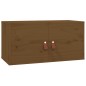 vidaXL Wandschränke 2 Stk. Honigbraun 60x30x30 cm Massivholz Kiefer vidaXL Wandschränke 2 Stk. Honigbraun 60x30x30 cm Massivholz Kiefer