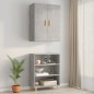 vidaXL Hängeschrank Betongrau 69,5x34x90 cm vidaXL Hängeschrank Betongrau 69,5x34x90 cm