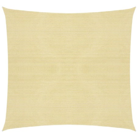 vidaXL Sonnensegel 160 g/m² Beige 3x3 m HDPE