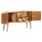 vidaXL Sideboard 120x30x70 cm Massivholz Mango vidaXL Sideboard 120x30x70 cm Massivholz Mango