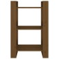 vidaXL Bücherregal/Raumteiler Honigbraun 60x35x91 cm Massivholz vidaXL Bücherregal/Raumteiler Honigbraun 60x35x91 cm Massivholz