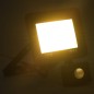 vidaXL LED-Fluter mit Sensor 30 W Warmweiß vidaXL LED-Fluter mit Sensor 30 W Warmweiß