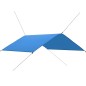 vidaXL Outdoor-Tarp 4x4 m Blau vidaXL Outdoor-Tarp 4x4 m Blau