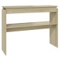 vidaXL Konsolentisch Sonoma-Eiche 102x30x80 cm Holzwerkstoff vidaXL Konsolentisch Sonoma-Eiche 102x30x80 cm Holzwerkstoff