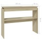 vidaXL Konsolentisch Sonoma-Eiche 102x30x80 cm Holzwerkstoff vidaXL Konsolentisch Sonoma-Eiche 102x30x80 cm Holzwerkstoff