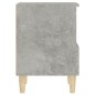 vidaXL Nachttisch Betongrau 40x35x50 cm vidaXL Nachttisch Betongrau 40x35x50 cm
