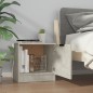 vidaXL Nachttische 2 Stk. Betongrau 40x39x40 cm vidaXL Nachttische 2 Stk. Betongrau 40x39x40 cm