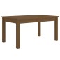 vidaXL Couchtisch Honigbraun 80x50x40 cm Massivholz Kiefer vidaXL Couchtisch Honigbraun 80x50x40 cm Massivholz Kiefer