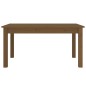 vidaXL Couchtisch Honigbraun 80x50x40 cm Massivholz Kiefer vidaXL Couchtisch Honigbraun 80x50x40 cm Massivholz Kiefer
