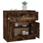 vidaXL Sideboard Räuchereiche 70x35,5x67,5 cm Holzwerkstoff vidaXL Sideboard Räuchereiche 70x35,5x67,5 cm Holzwerkstoff