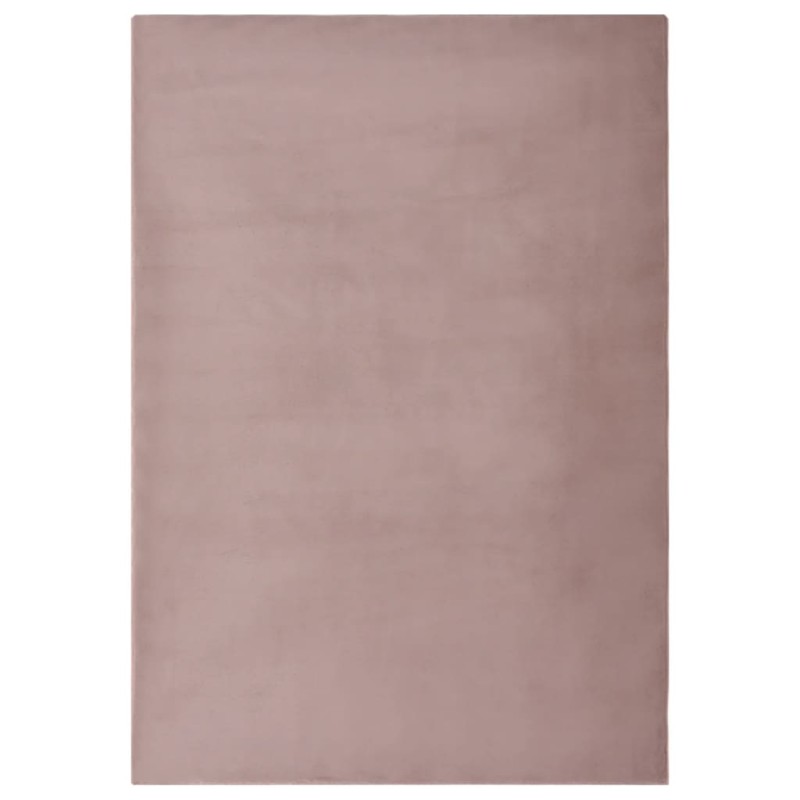 vidaXL Teppich Kunstkaninchenfell 200x300 cm Altrosa vidaXL Teppich Kunstkaninchenfell 200x300 cm Altrosa