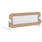vidaXL Kleinkind-Bettschutzgitter Taupe 102x42 cm Polyester vidaXL Kleinkind-Bettschutzgitter Taupe 102x42 cm Polyester