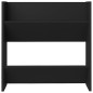 vidaXL Wand-Schuhschränke 2 Stk. Schwarz 60x18x60 cm Holzwerkstoff vidaXL Wand-Schuhschränke 2 Stk. Schwarz 60x18x60 cm Holzwerkstoff