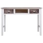 vidaXL Schreibtisch Braun 110 × 45 × 76 cm Holz vidaXL Schreibtisch Braun 110 × 45 × 76 cm Holz