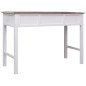 vidaXL Schreibtisch Braun 110 × 45 × 76 cm Holz vidaXL Schreibtisch Braun 110 × 45 × 76 cm Holz