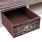 vidaXL Schreibtisch Braun 110 × 45 × 76 cm Holz vidaXL Schreibtisch Braun 110 × 45 × 76 cm Holz