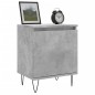 vidaXL Nachttische 2 Stk. Betongrau 40x30x50 cm Holzwerkstoff vidaXL Nachttische 2 Stk. Betongrau 40x30x50 cm Holzwerkstoff