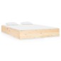vidaXL Massivholzbett 135x190 cm vidaXL Massivholzbett 135x190 cm