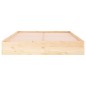 vidaXL Massivholzbett 135x190 cm vidaXL Massivholzbett 135x190 cm