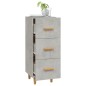 vidaXL Sideboard Betongrau 34,5x34x90 cm Holzwerkstoff vidaXL Sideboard Betongrau 34,5x34x90 cm Holzwerkstoff