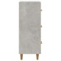 vidaXL Sideboard Betongrau 34,5x34x90 cm Holzwerkstoff vidaXL Sideboard Betongrau 34,5x34x90 cm Holzwerkstoff