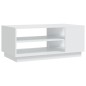 vidaXL Couchtisch Weiß 102x55x43 cm Holzwerkstoff vidaXL Couchtisch Weiß 102x55x43 cm Holzwerkstoff