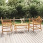 vidaXL Gartenstühle 2 Stk. 91x62x94 cm Massivholz Teak vidaXL Gartenstühle 2 Stk. 91x62x94 cm Massivholz Teak