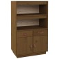 vidaXL Highboard Honigbraun 67x40x108,5 cm Massivholz Kiefer vidaXL Highboard Honigbraun 67x40x108,5 cm Massivholz Kiefer