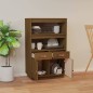 vidaXL Highboard Honigbraun 67x40x108,5 cm Massivholz Kiefer vidaXL Highboard Honigbraun 67x40x108,5 cm Massivholz Kiefer