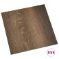 vidaXL PVC-Fliesen Selbstklebend 55 Stk. 5,11 m² Braun vidaXL PVC-Fliesen Selbstklebend 55 Stk. 5,11 m² Braun
