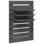 vidaXL Wand-Nachttische 2 Stk. Grau Massivholz Kiefer vidaXL Wand-Nachttische 2 Stk. Grau Massivholz Kiefer