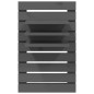 vidaXL Wand-Nachttische 2 Stk. Grau Massivholz Kiefer vidaXL Wand-Nachttische 2 Stk. Grau Massivholz Kiefer