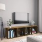 vidaXL Bücherregal/TV-Schrank Räuchereiche 143x30x36 cm Holzwerkstoff vidaXL Bücherregal/TV-Schrank Räuchereiche 143x30x36 cm Holzwerkstoff