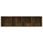 vidaXL Bücherregal/TV-Schrank Räuchereiche 143x30x36 cm Holzwerkstoff vidaXL Bücherregal/TV-Schrank Räuchereiche 143x30x36 cm Holzwerkstoff