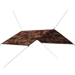 vidaXL Outdoor-Tarp 4x4 m Camouflage