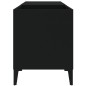 vidaXL Plattenschrank Schwarz 84,5x38x48 cm Holzwerkstoff vidaXL Plattenschrank Schwarz 84,5x38x48 cm Holzwerkstoff