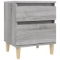 vidaXL Nachttisch Grau Sonoma 40x35x50 cm vidaXL Nachttisch Grau Sonoma 40x35x50 cm